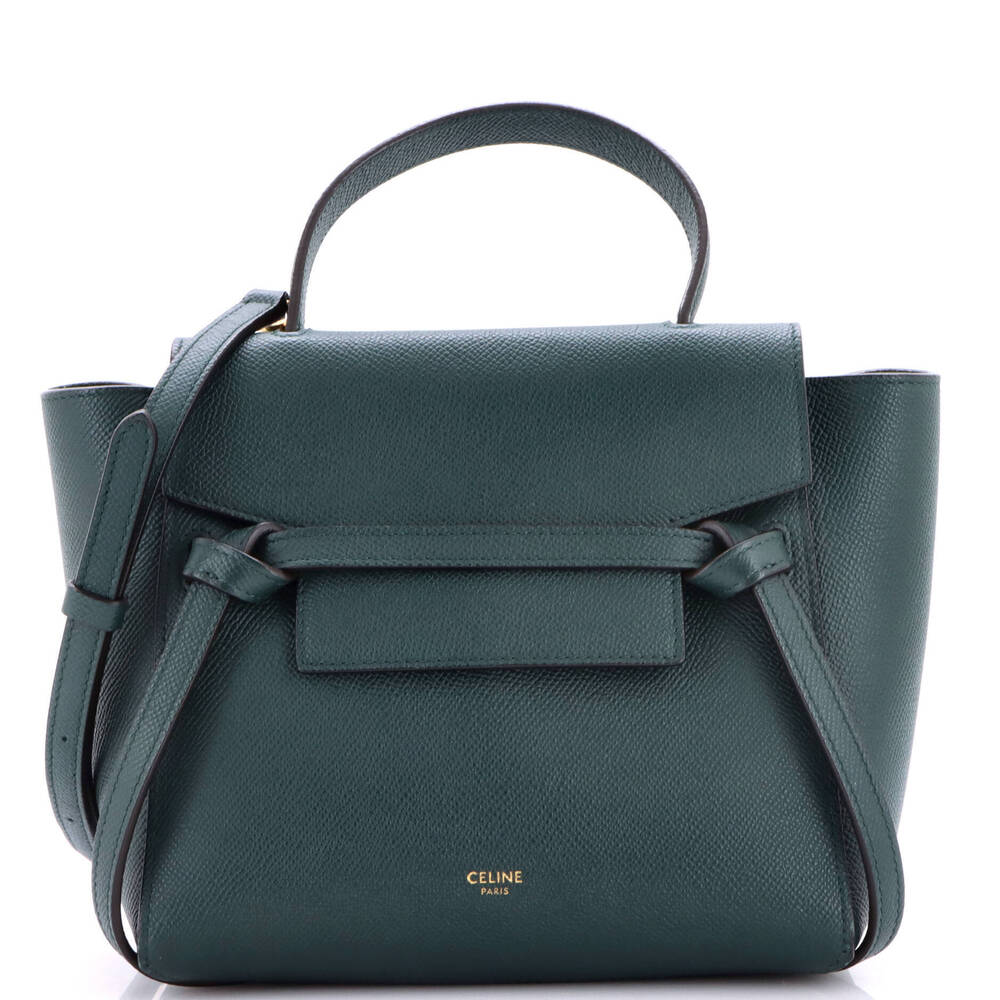 Celine Nano Belt Bag Textured Leather